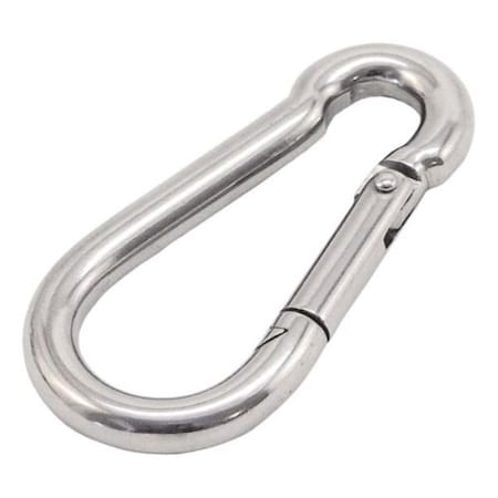 T-H Marine Supplies 3.125 in. Stainless Steel Safety Spring Clip for Work Load - 300 lbs 54304